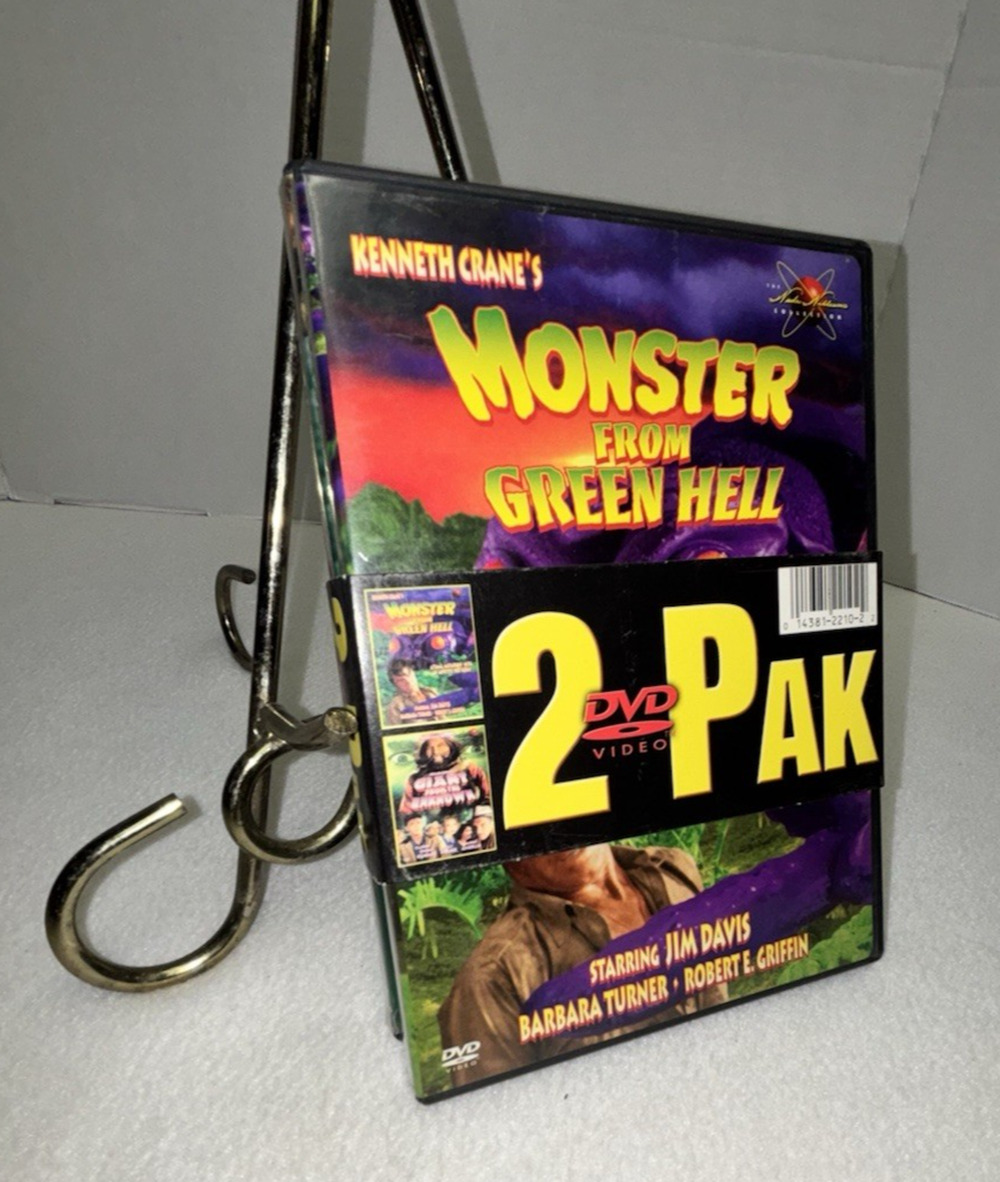 2 Pak Giant From the Unknown 1958 Film and Monster From Green Hell 1957 DVDs
